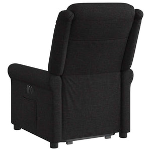 Fauteuil inclinable noir tissu