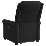 Fauteuil inclinable noir tissu