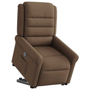 Fauteuil inclinable Marron Tissu