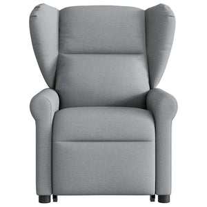Fauteuil inclinable Gris clair Tissu