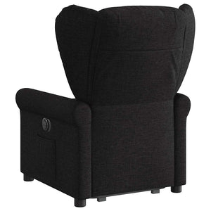 Fauteuil inclinable noir tissu
