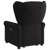 Fauteuil inclinable noir tissu