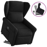 Fauteuil inclinable noir tissu