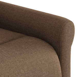 Fauteuil inclinable Marron Tissu