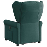 Fauteuil inclinable vert foncé tissu