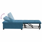 Canapé-lit Bleu 67 x 194 x 38 cm Velours