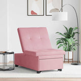 Canapé-lit Rose 67 x 194 x 38 cm Velours