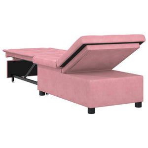 Canapé-lit Rose 67 x 194 x 38 cm Velours