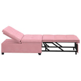 Canapé-lit Rose 67 x 194 x 38 cm Velours