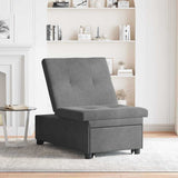 Canapé-Lit Gris foncé 67 x 194 x 82 cm