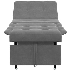 Canapé-Lit Gris foncé 67 x 194 x 82 cm
