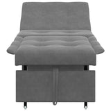 Canapé-Lit Gris foncé 67 x 194 x 82 cm
