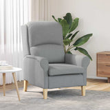 fauteuil Gris clair 76 x 94 x 102 cm tissu