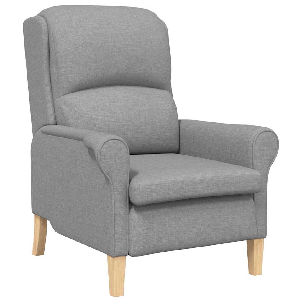 fauteuil Gris clair 76 x 94 x 102 cm tissu