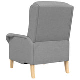fauteuil Gris clair 76 x 94 x 102 cm tissu