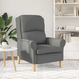 fauteuil Gris foncé 76 x 94 x 102 cm tissu