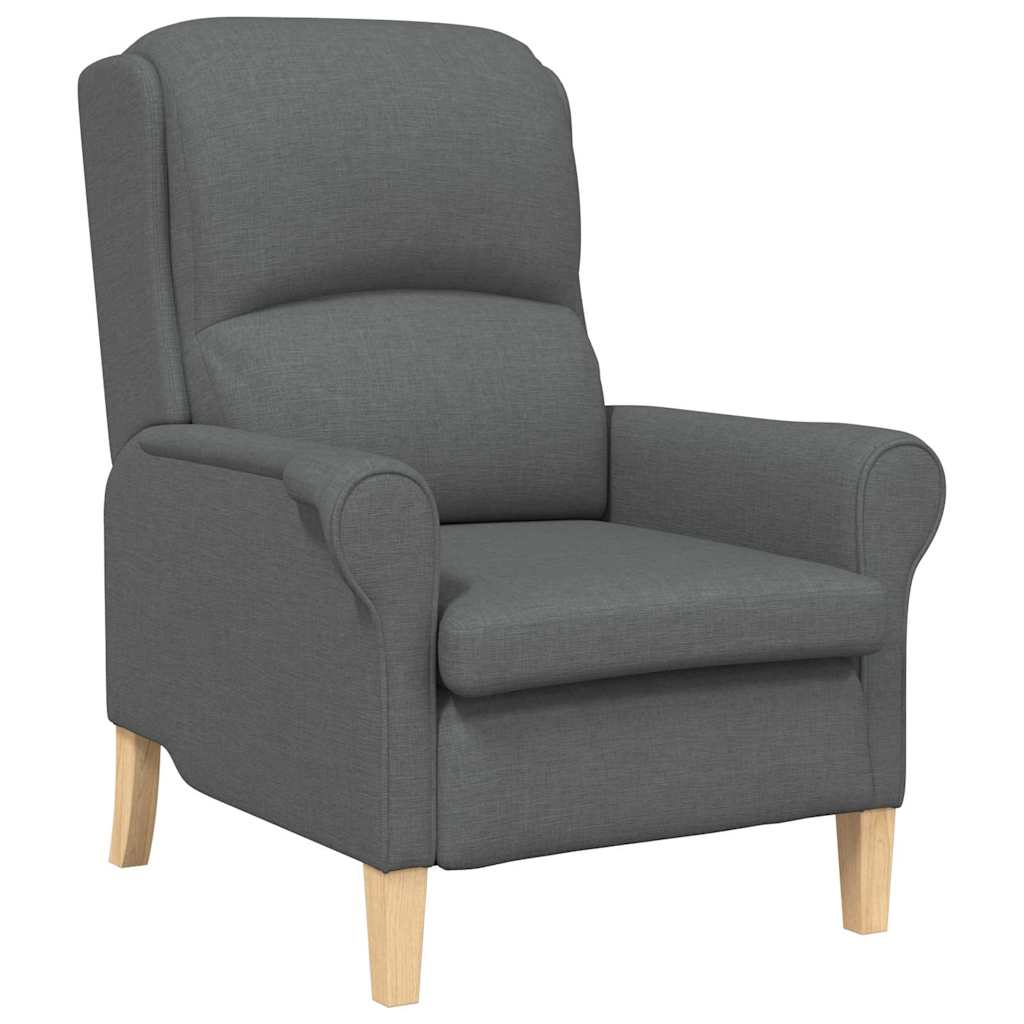 fauteuil Gris foncé 76 x 94 x 102 cm tissu