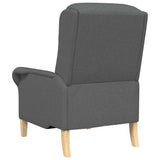 fauteuil Gris foncé 76 x 94 x 102 cm tissu
