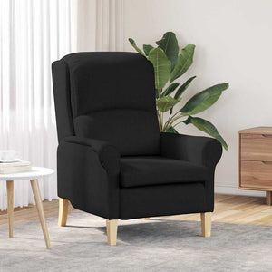 fauteuil Noir 76 x 94 x 102 cm tissu