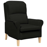 fauteuil Noir 76 x 94 x 102 cm tissu