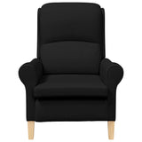 fauteuil Noir 76 x 94 x 102 cm tissu