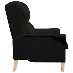 fauteuil Noir 76 x 94 x 102 cm tissu