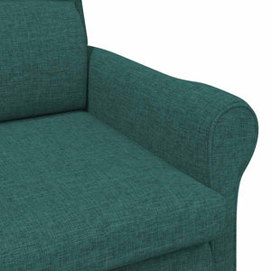 fauteuil Vert foncé 76 x 94 x 102 cm tissu