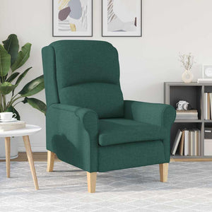 fauteuil Vert foncé 76 x 94 x 102 cm tissu