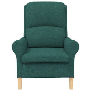 fauteuil Vert foncé 76 x 94 x 102 cm tissu
