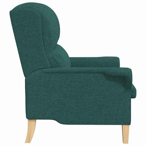 fauteuil Vert foncé 76 x 94 x 102 cm tissu