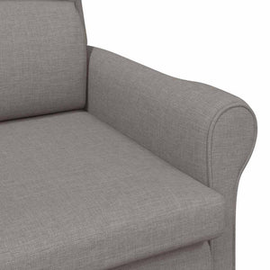 fauteuil Taupe 76 x 94 x 102 cm tissu
