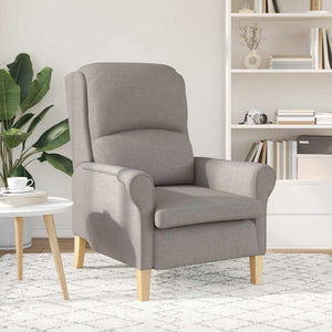 fauteuil Taupe 76 x 94 x 102 cm tissu