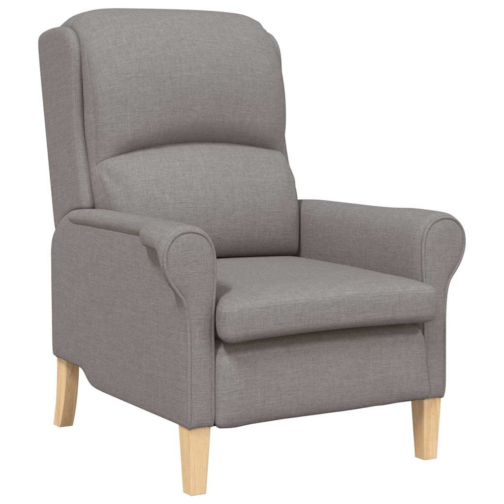 fauteuil Taupe 76 x 94 x 102 cm tissu