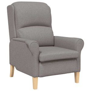 fauteuil Taupe 76 x 94 x 102 cm tissu