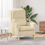 fauteuil Crème 76 x 94 x 102 cm tissu