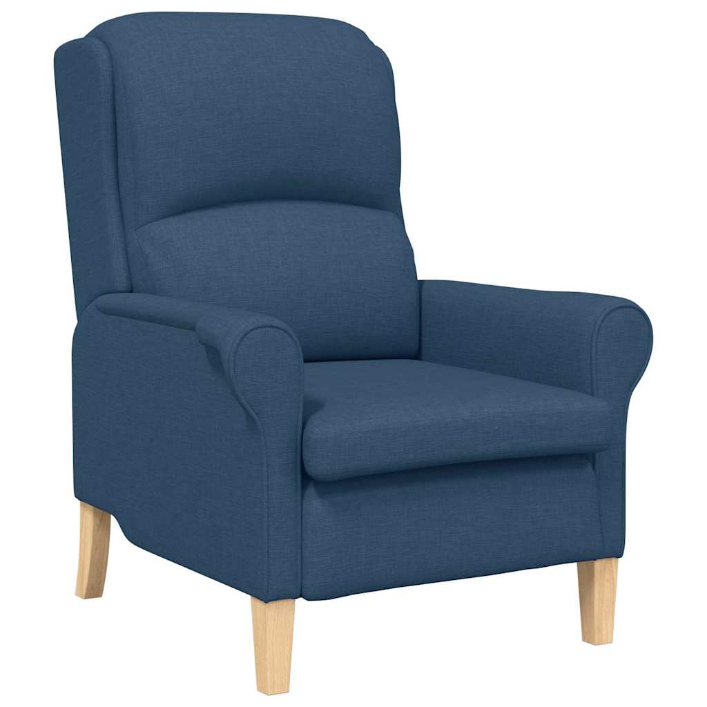 fauteuil Bleu 76 x 94 x 102 cm tissu