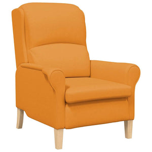 fauteuil Jaune foncé 76 x 94 x 102 cm tissu