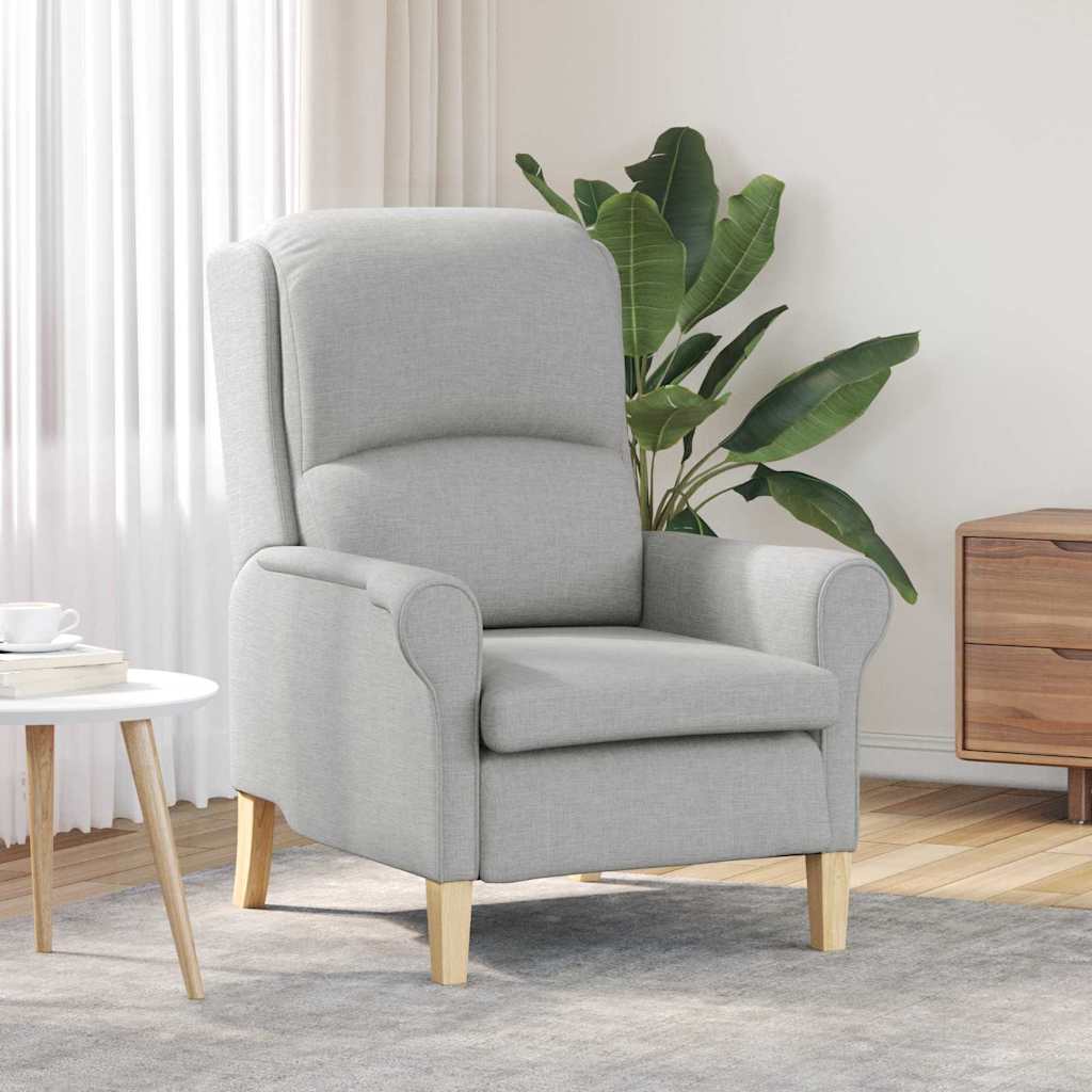 fauteuil Gris nuage 76 x 94 x 102 cm tissu
