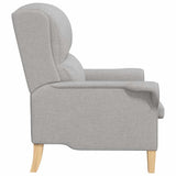 fauteuil Gris nuage 76 x 94 x 102 cm tissu