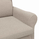 fauteuil Gris clair 76 x 94 x 102 cm tissu