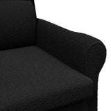 fauteuil Noir 76 x 94 x 102 cm tissu