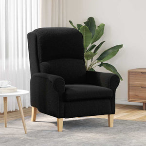 fauteuil Noir 76 x 94 x 102 cm tissu