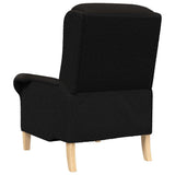 fauteuil Noir 76 x 94 x 102 cm tissu