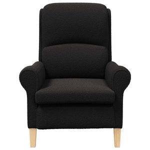 fauteuil Noir 76 x 94 x 102 cm tissu