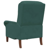 fauteuil Vert foncé 76 x 94 x 102 cm Velours
