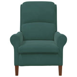 fauteuil Vert foncé 76 x 94 x 102 cm Velours