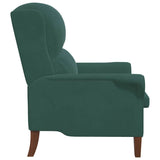 fauteuil Vert foncé 76 x 94 x 102 cm Velours