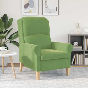 fauteuil Vert clair 76 x 94 x 102 cm Velours