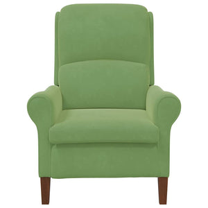 fauteuil Vert clair 76 x 94 x 102 cm Velours