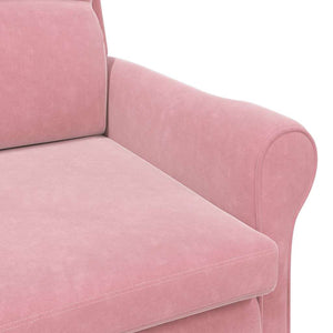 fauteuil Rose 76 x 94 x 102 cm Velours